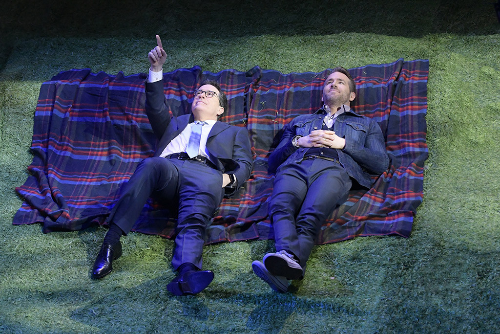 Stephen Colbert, Ryan Reynolds, The Late Show Stephen Colbert, Ryan Reynolds, The Late Show